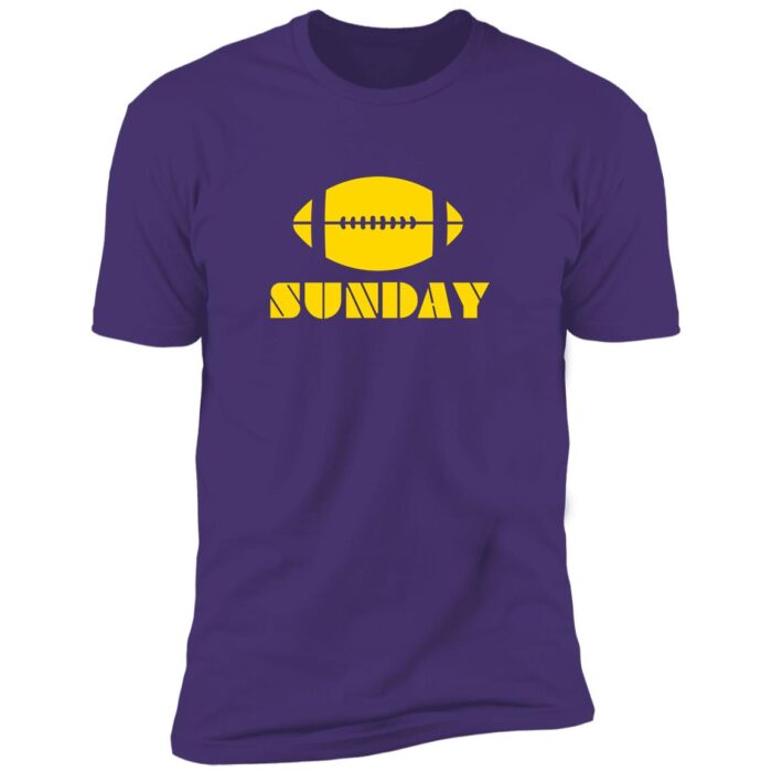 Minnesota Football Sunday Premium Short Sleeve Tee