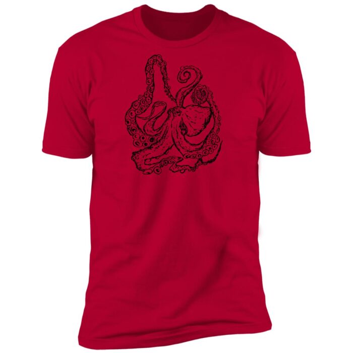 Pacific Octopus Premium Short Sleeve Tee - Image 4