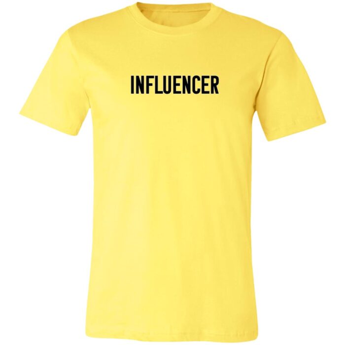 Influencer Unisex Jersey Short-Sleeve T-Shirt - Image 2