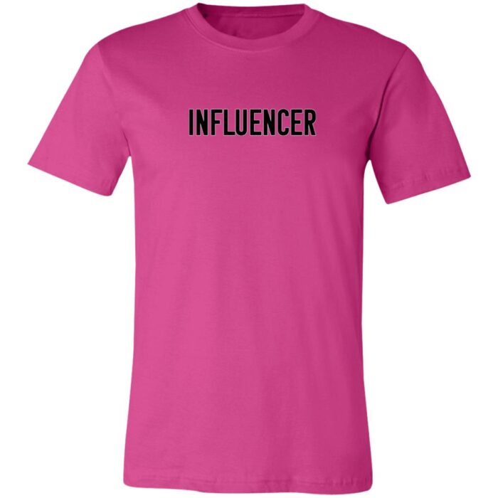 Influencer Unisex Jersey Short-Sleeve T-Shirt - Image 5