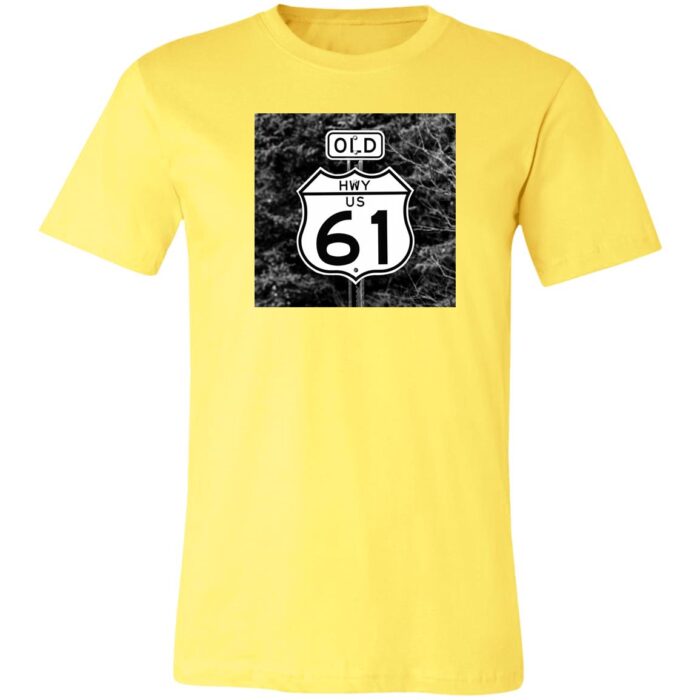 U.S. Highway 61 (Minnesota) Unisex Jersey Short-Sleeve T-Shirt - Image 8