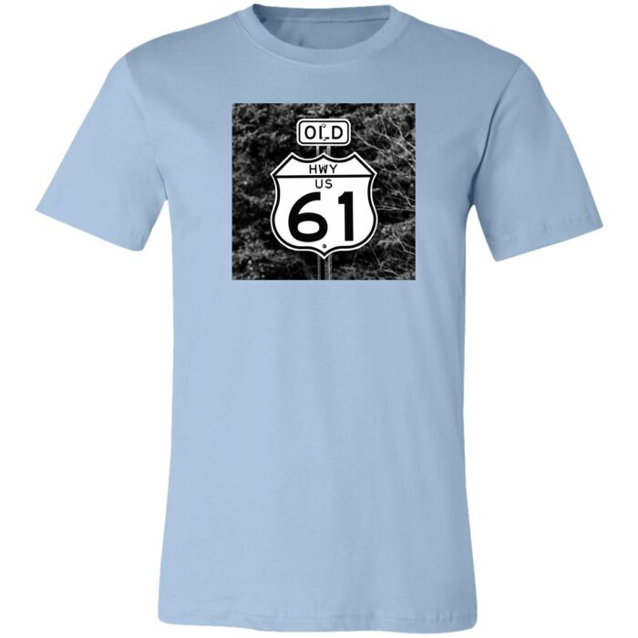 U.S. Highway 61 (Minnesota) Unisex Jersey Short-Sleeve T-Shirt - Image 5
