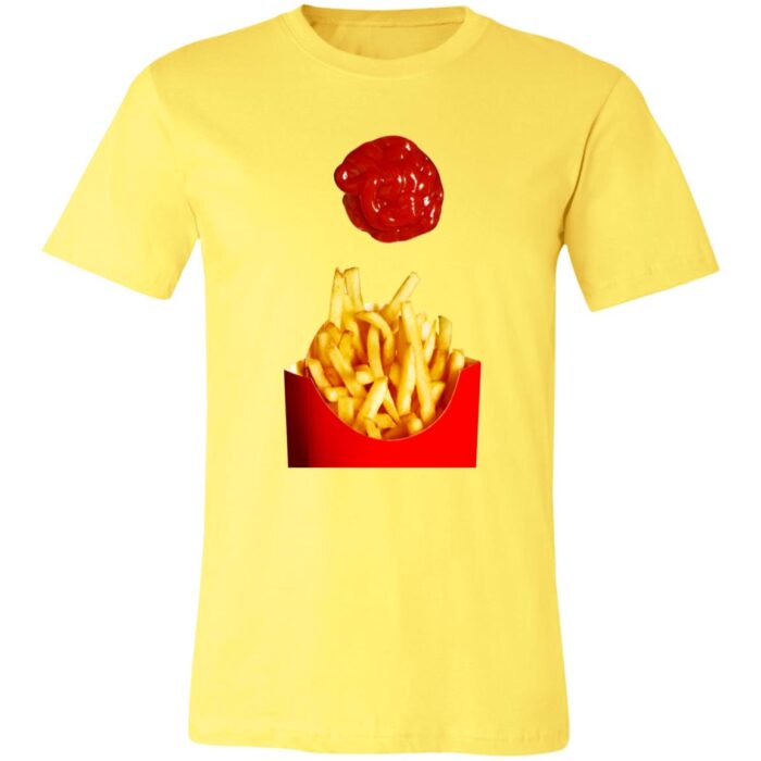 Fries and Ketchup Unisex Jersey Short-Sleeve T-Shirt