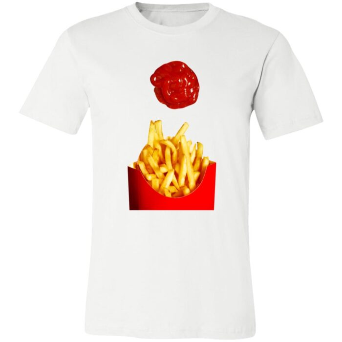 Fries and Ketchup Unisex Jersey Short-Sleeve T-Shirt - Image 2