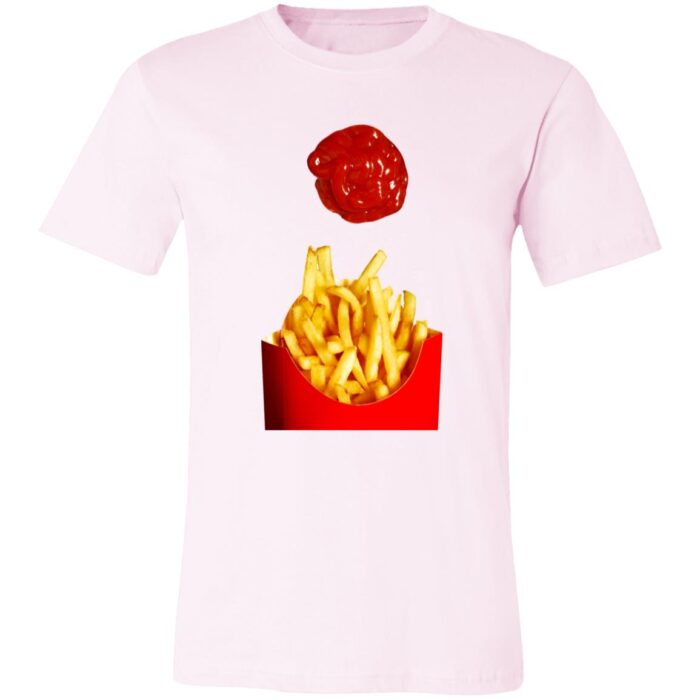 Fries and Ketchup Unisex Jersey Short-Sleeve T-Shirt - Image 3
