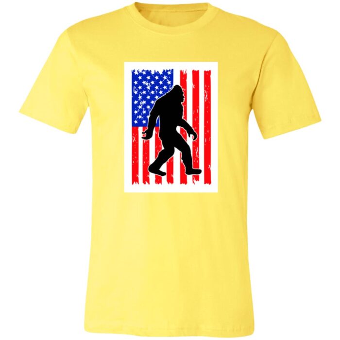 American Bigfoot Unisex Jersey T-Shirt - Image 3