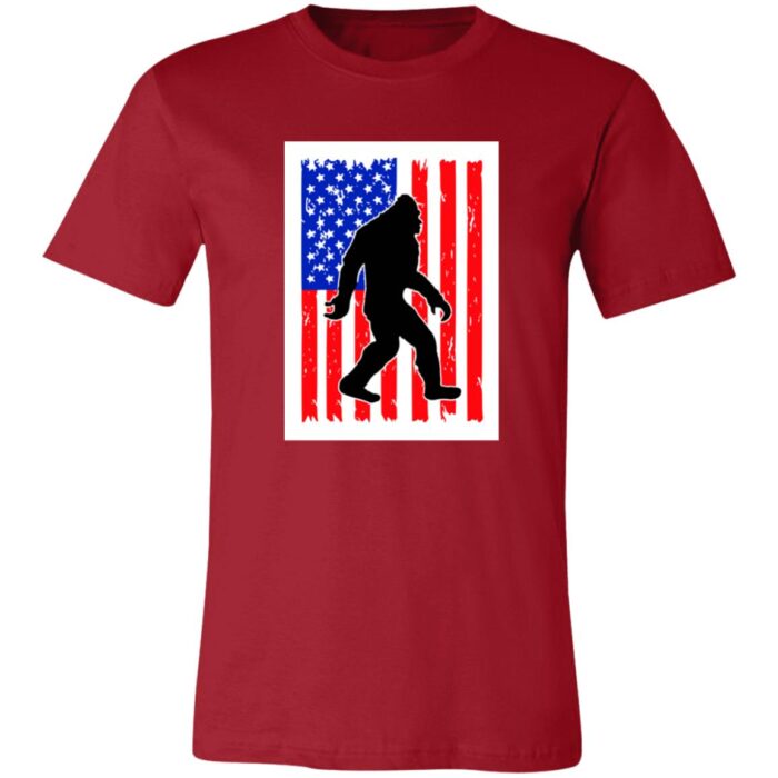 American Bigfoot Unisex Jersey T-Shirt - Image 2