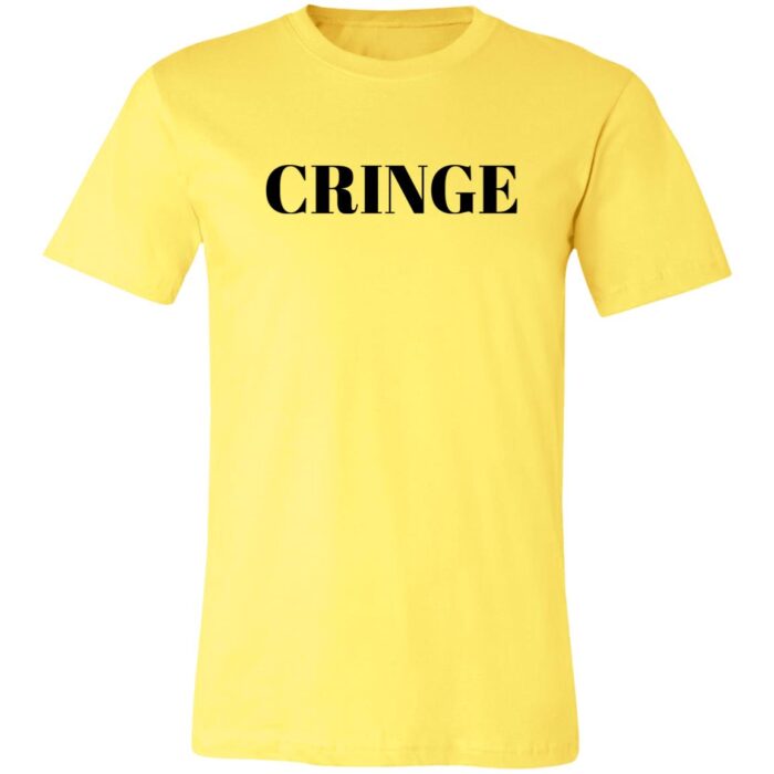 Cringe Unisex Jersey Short-Sleeve T-Shirt - Image 4