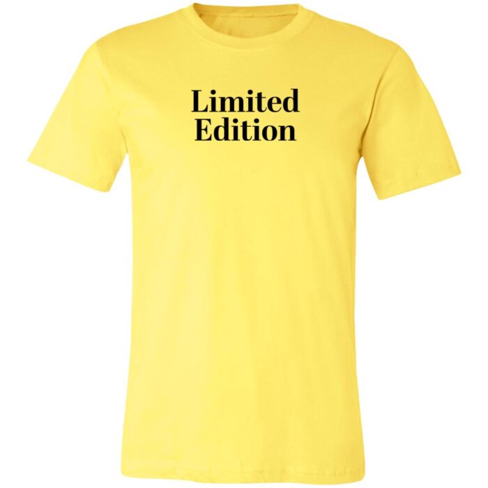 Limited Edition Unisex Jersey Short-Sleeve T-Shirt - Image 4