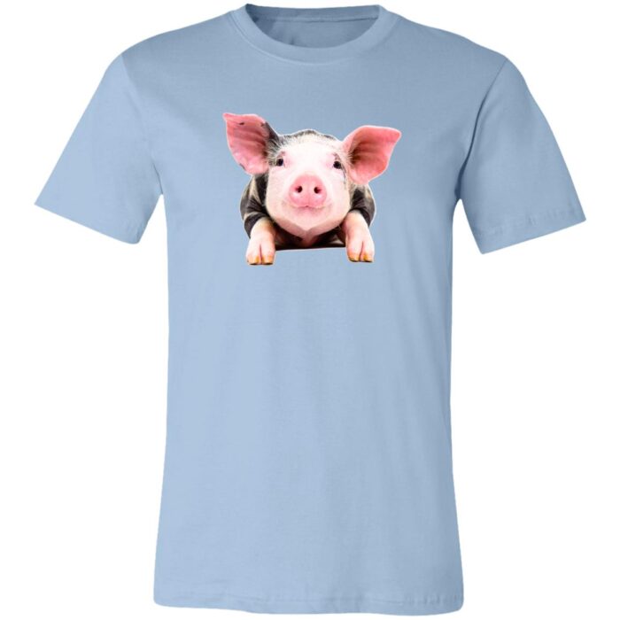 Adorable Pig Unisex Jersey Short-Sleeve T-Shirt - Image 6