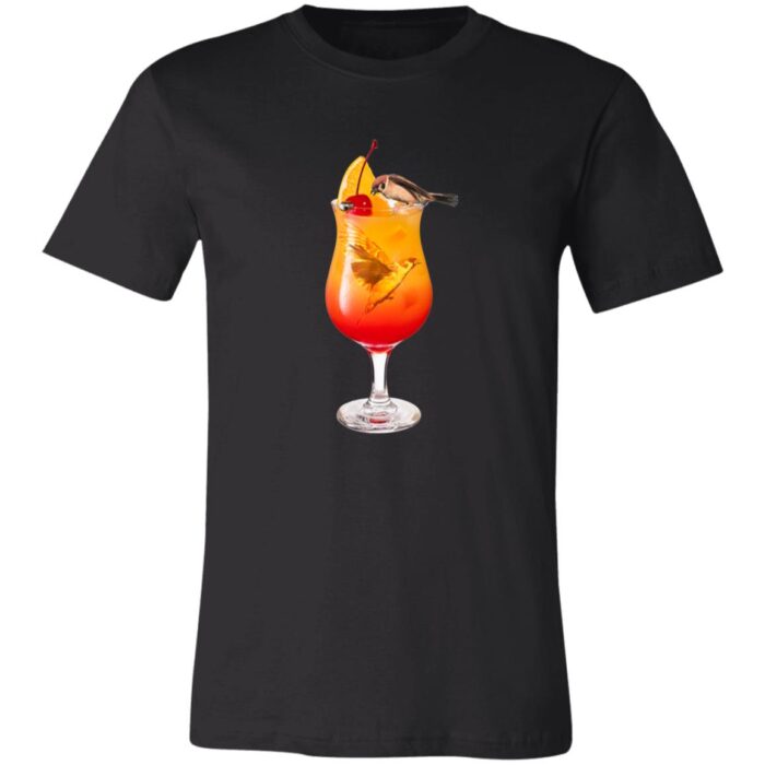 Two Sparrows In A Hurricane Unisex Jersey Short-Sleeve T-Shirt - Image 4