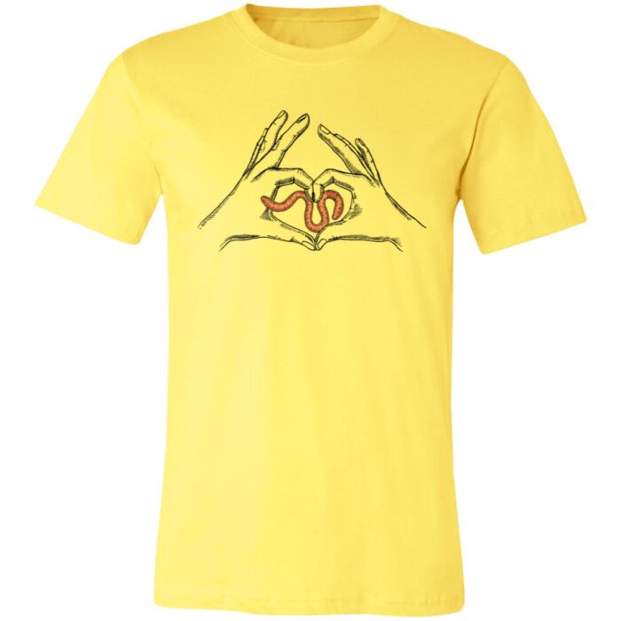 Heartworm Unisex Jersey Short-Sleeve T-Shirt - Image 3