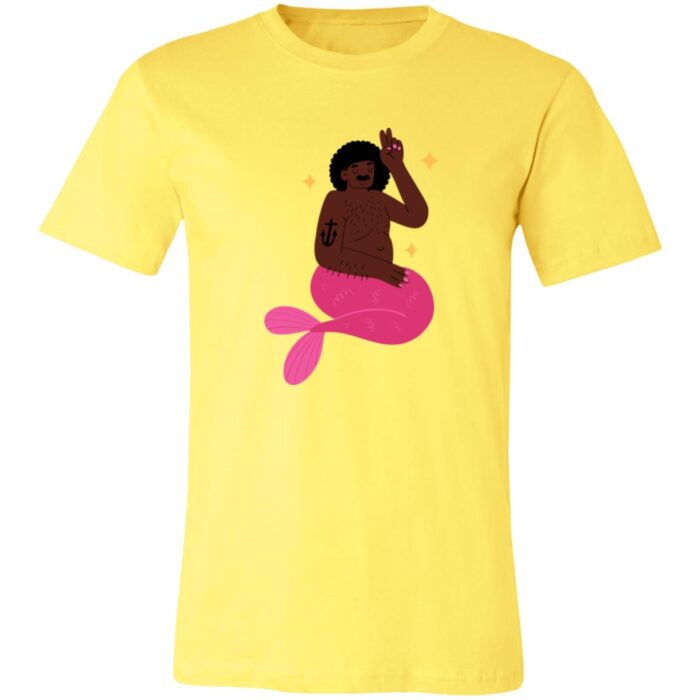 Controversial Merman Unisex Jersey Short-Sleeve T-Shirt - Image 3