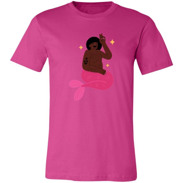Controversial Merman Unisex Jersey Short-Sleeve T-Shirt - Image 2