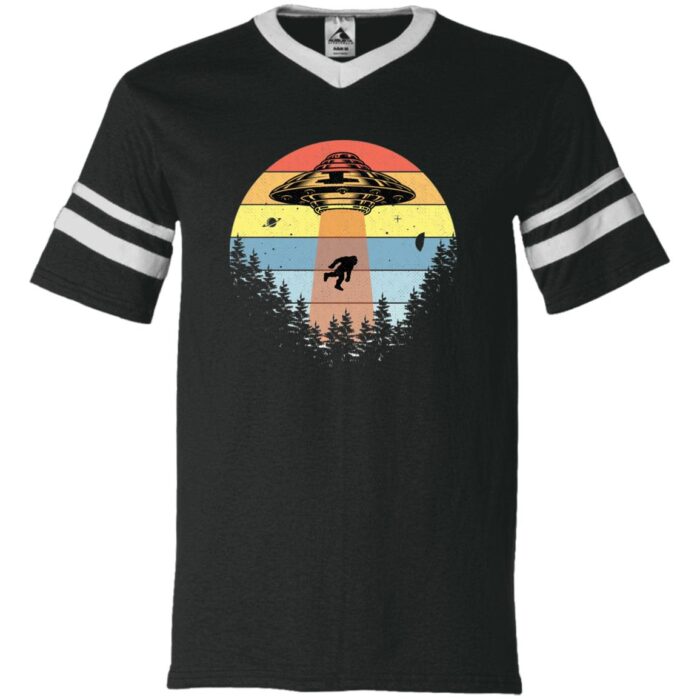 UFO Bigfoot V-Neck Sleeve Stripe Jersey