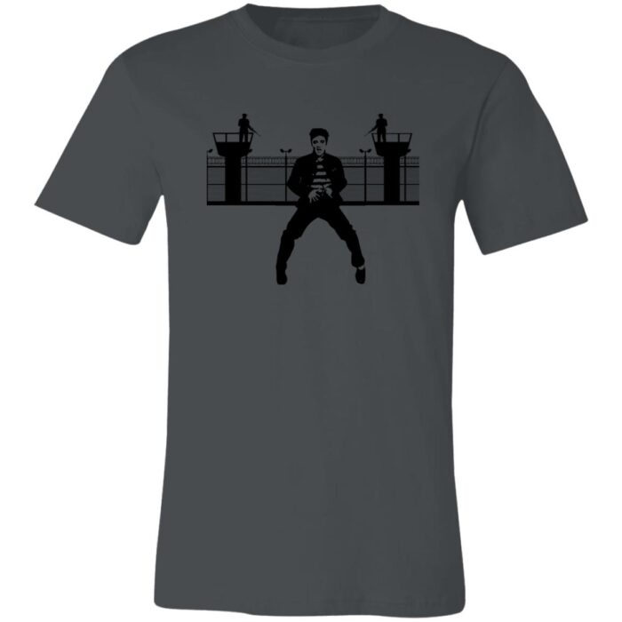 Prison Elvis Unisex Jersey Short-Sleeve T-Shirt - Image 4