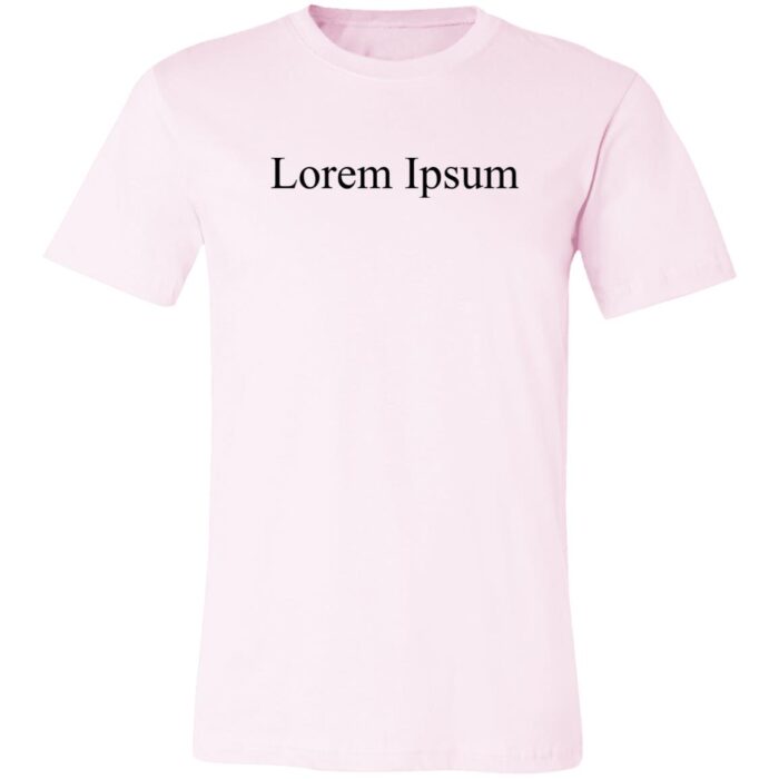 Lorem Ipsum Unisex Jersey Short-Sleeve T-Shirt - Image 3
