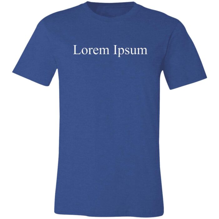 Lorem Ipsum Unisex Jersey Short-Sleeve T-Shirt - Image 7