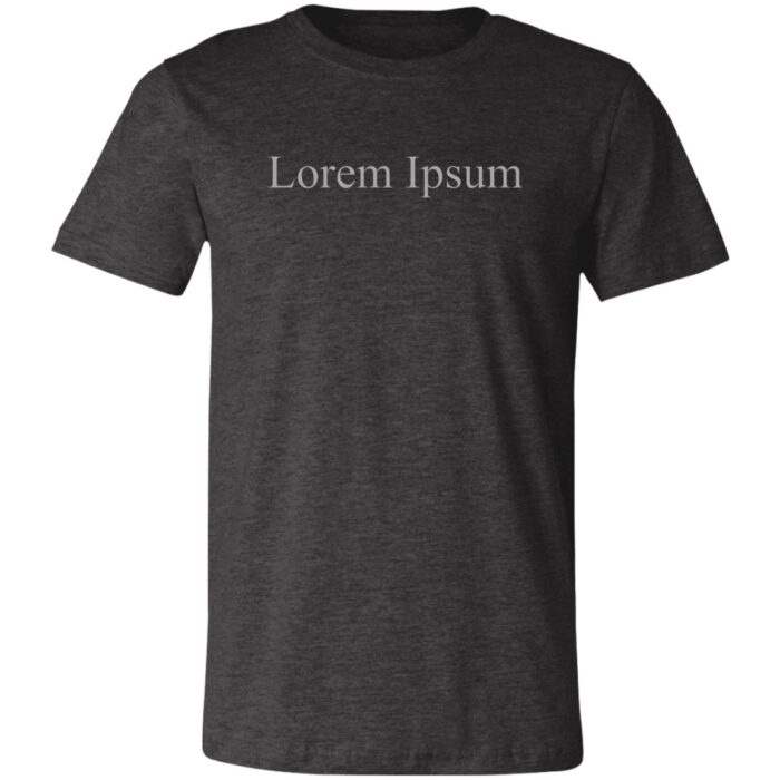 Lorem Ipsum Unisex Jersey Short-Sleeve T-Shirt
