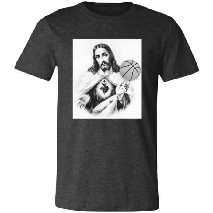 Jesus Basketball Unisex Jersey Short-Sleeve T-Shirt - Image 4