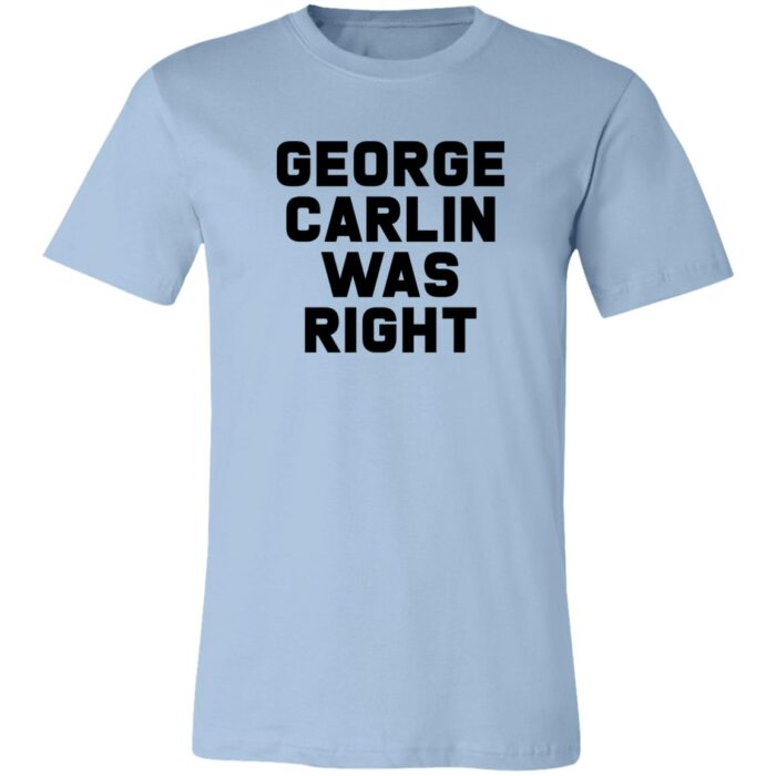 George Carlin Unisex Jersey Short-Sleeve T-Shirt - Image 3