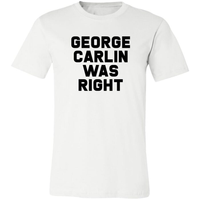 George Carlin Unisex Jersey Short-Sleeve T-Shirt - Image 2