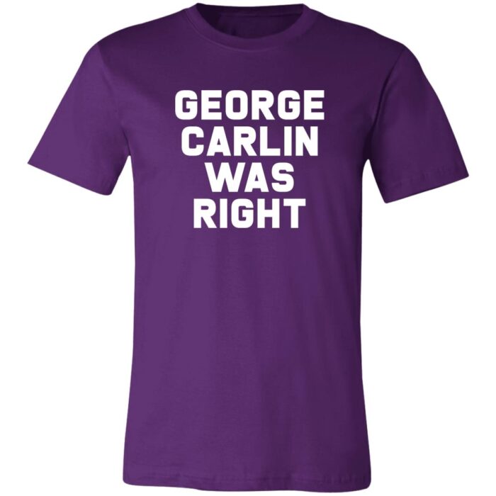 George Carlin Unisex Jersey Short-Sleeve T-Shirt - Image 7