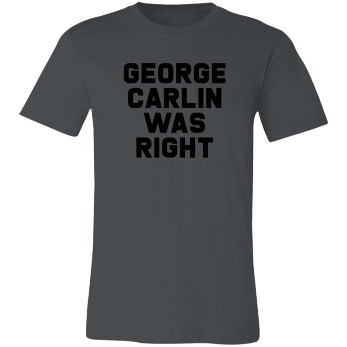 George Carlin Unisex Jersey Short-Sleeve T-Shirt - Image 6