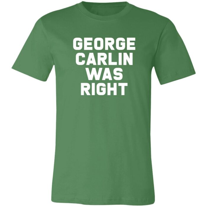 George Carlin Unisex Jersey Short-Sleeve T-Shirt - Image 10