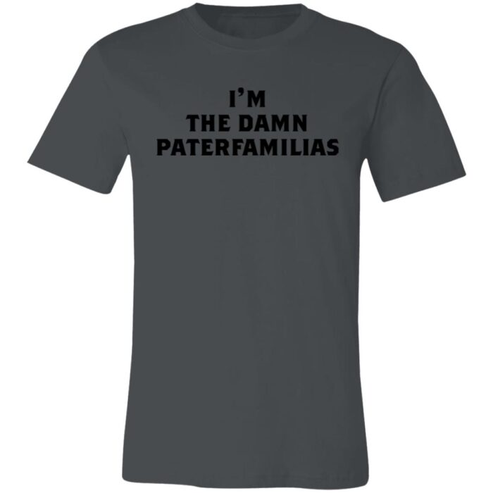 Paterfamilias Unisex Jersey Short-Sleeve T-Shirt - Image 3