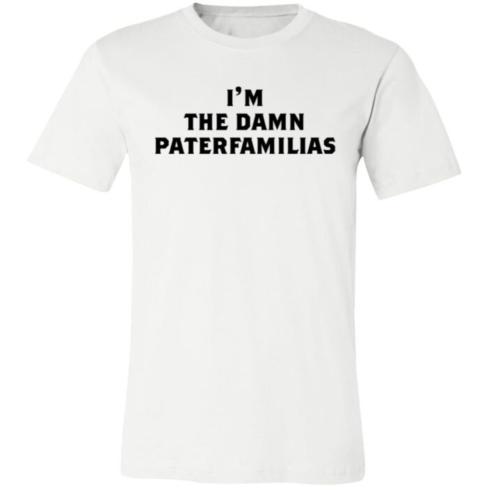 Paterfamilias Unisex Jersey Short-Sleeve T-Shirt - Image 2