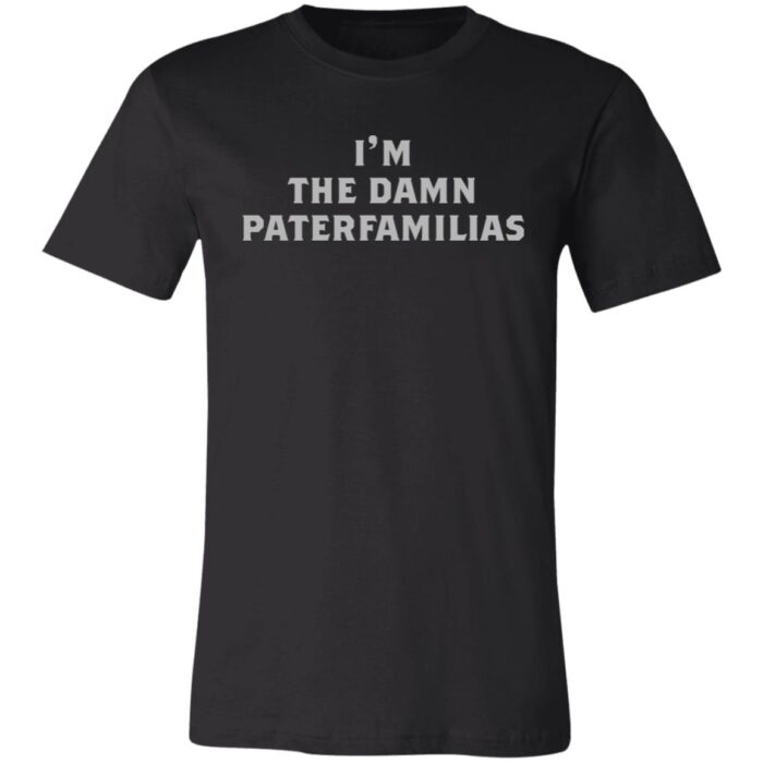 Paterfamilias Unisex Jersey Short-Sleeve T-Shirt