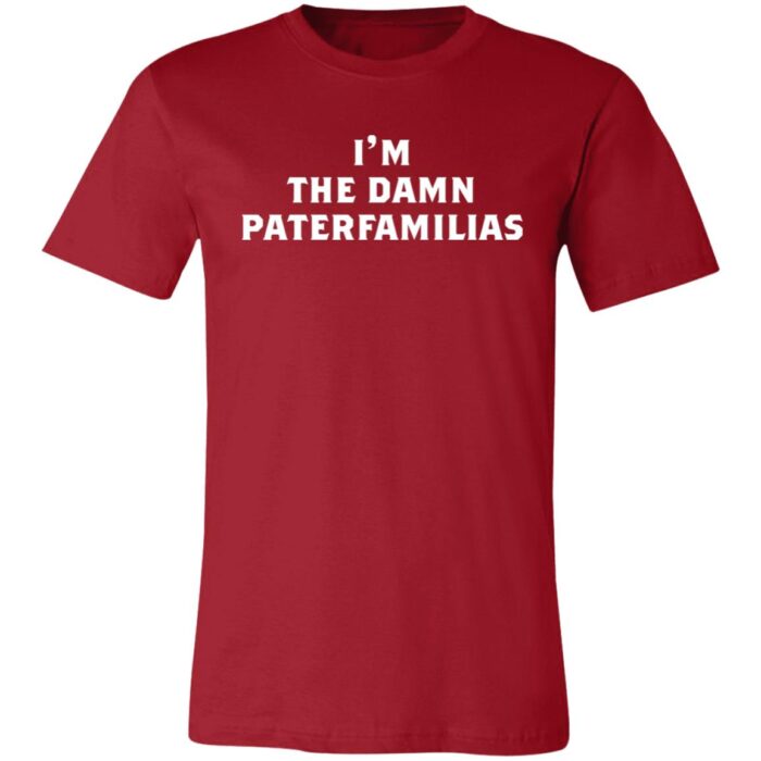 Paterfamilias Unisex Jersey Short-Sleeve T-Shirt - Image 8