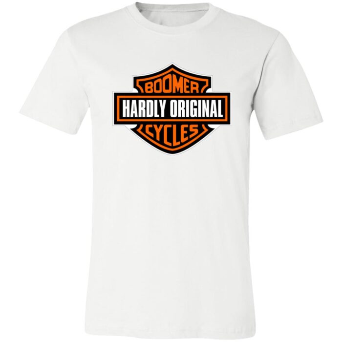 Hardly Original Boomer Cycles Unisex Jersey Short-Sleeve T-Shirt - Image 2