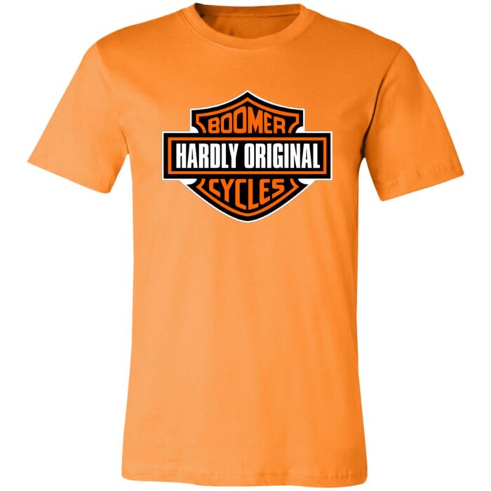 Hardly Original Boomer Cycles Unisex Jersey Short-Sleeve T-Shirt - Image 4