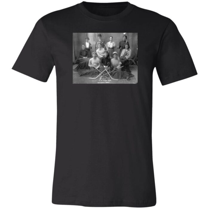 Hockey Ladies Unisex Jersey Short-Sleeve T-Shirt - Image 3
