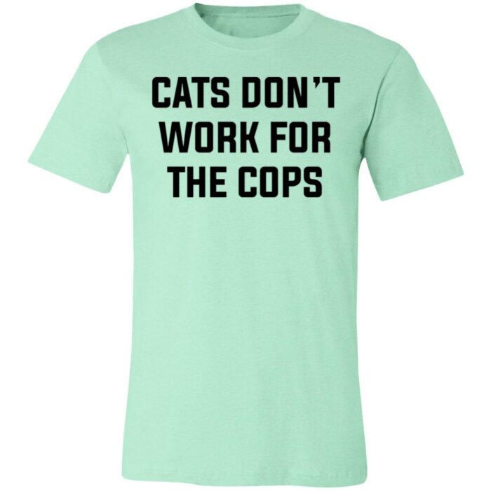 Cats Cops Unisex Jersey Short-Sleeve T-Shirt - Image 2