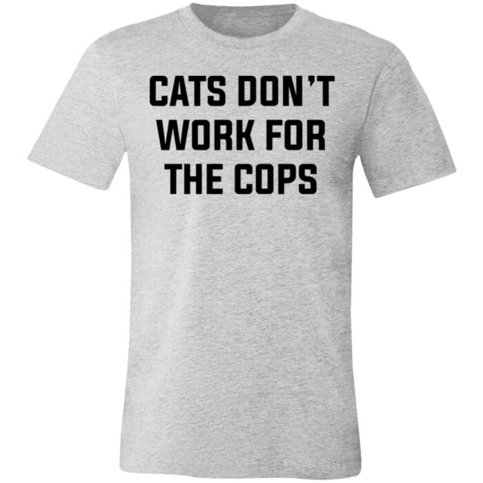 Cats Cops Unisex Jersey Short-Sleeve T-Shirt - Image 3