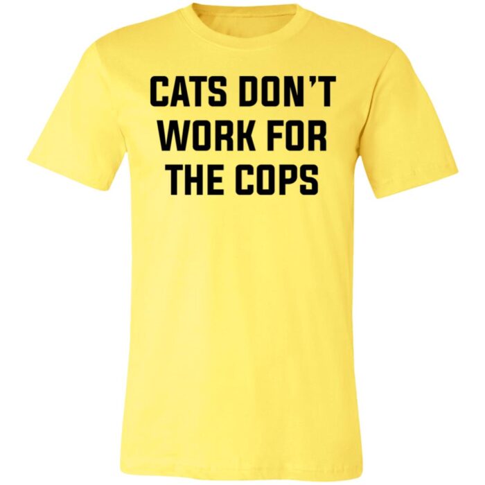 Cats Cops Unisex Jersey Short-Sleeve T-Shirt - Image 6