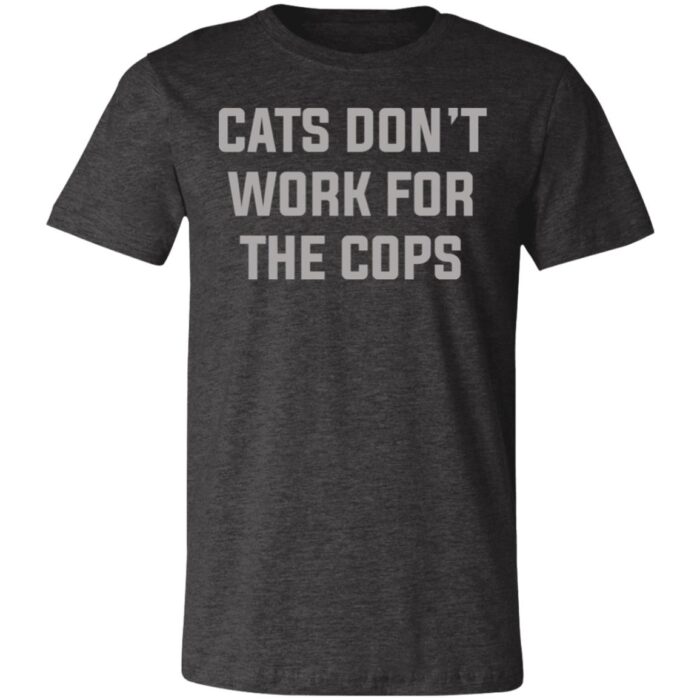 Cats Cops Unisex Jersey Short-Sleeve T-Shirt - Image 8
