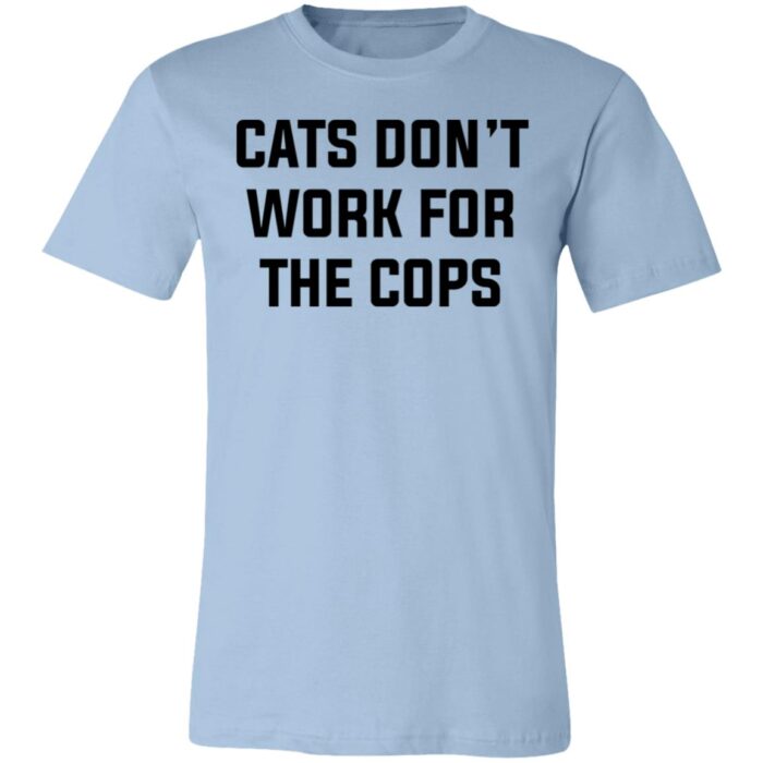 Cats Cops Unisex Jersey Short-Sleeve T-Shirt - Image 5