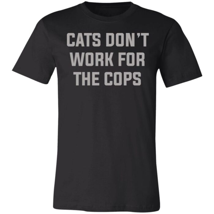 Cats Cops Unisex Jersey Short-Sleeve T-Shirt - Image 9